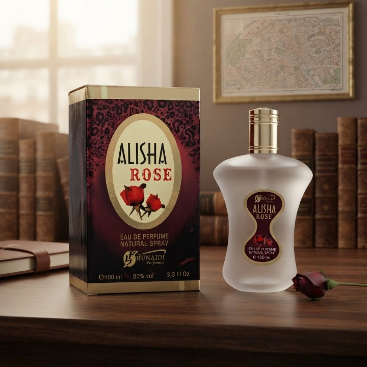 Alisha Rose Eau De Perfume By Hunaidi 100ml Is A Luxurious Fragrance Crafted To Enhance Elegance And Confidence.