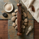 Handcrafted Wooden Palate Massager – Reflexology & Acupuncture Roller