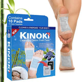 Kiyome Kinoki Detox Foot Pads | Pain-Free Cleansing Pads For Toxin Removal, Stress Relief & Improved Vital Organ Function | Red & Blueberry Variants (Random Variant)