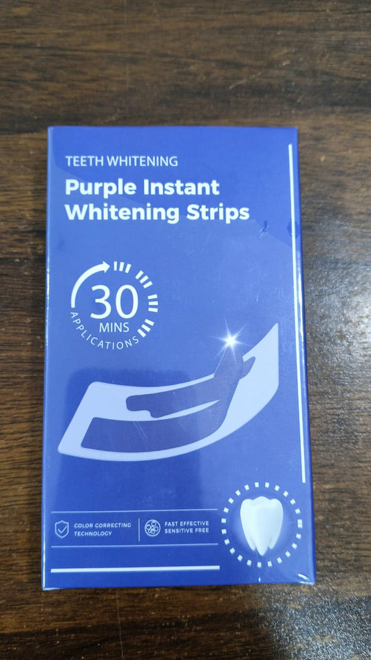 Teeth Whitening Strips – Enamel Safe Whitening Strips For Stain Removal & Brighter Smile