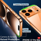 Ultra-Slim 0.2mm TPU Transparent Case For IPhone 17 Pro Max – Crystal Clear Soft Protection