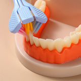 Three-Sided Soft Hair Toothbrush | Wrap-Around Deep Cleaning Manual Toothbrush For Adults & Children (Random Color, 1 Pc)
