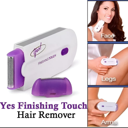 Finishing Touch Laser Hair Removal | 2‑In‑1 Trimmer | Pain‑Free Electric Hair Removal For Women