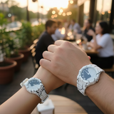 Tiger Aura Pair Watch – Stylish His & Hers Wristwatch Set, Elegant Design For Couples & Gifting