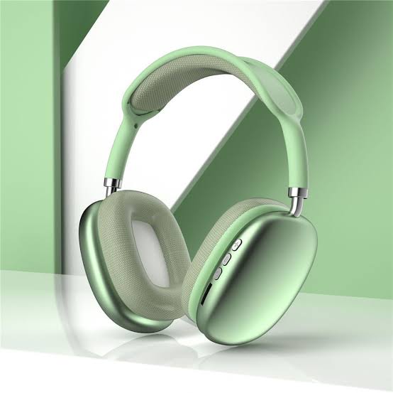 P9 White Bluetooth 5.0 Headphones With 400mAh Battery P9