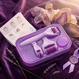 4 In 1 Derma Roller System For Anti Aging Skin Regeneration And Collagen Stimulation Therapy