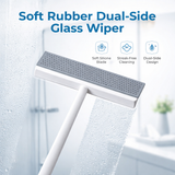 Royal 2 In 1 Scrapper And Glass Wiper – Streak-Free Window & Mirror Cleaning Tool