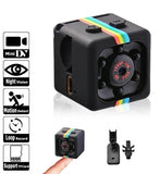 Sq 11 Mini Camera - Portable Small Surveillance Pocket Cam Night Vision Motion Detection Full HD Micro Security Video Recorder Cube Cam