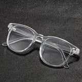 Transparent UV400 Blue Light Blocking Glasses For Men & Women | Clear Lens Computer & Mobile Eyewear | Stylish Unisex Frame With Protective Glasses Box