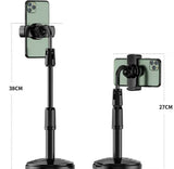 Adjustable Mobile Phone Stand With Flexible Gooseneck Arm & Stable Base For Recording, Live Streaming & Video Calls