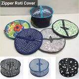 Roti Zipper Bag – Reusable, Airtight And Insulated Storage Bag For Keeping Chapati Fresh And Warm (Random Design)