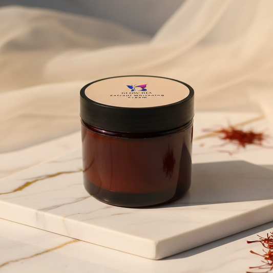Glow Ria Zafrani Whitening Cream – Brightening & Radiance Boost Formula For Even Skin Tone | 250g