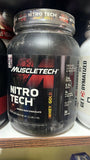 MuscleTech Nitro Tech 100 Percent Whey Gold Double Rich Chocolate Flavor 2.2 Pounds 1 Kg Protein Powder