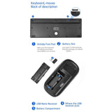 Apple Branded Wireless Keyboard & Mouse Combo – 2.4GHz Fast Connectivity