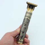 Vintage T9 Hair Trimmer For Men Professional Usb Rechargeable Beard And Hair Cutting Machine Precision Shaver