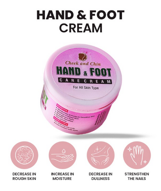 Hand & Foot Care Cream – Deep Moisturizing And Nourishing Formula For Dry, Sensitive Skin Protection And Softness
