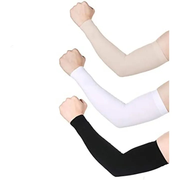 Pack Of 3 Arm Sleeve From The Sun, Long-Sleeved Gloves For All Outdoor Sports, For UV Protection For Cycling, Outdoor Sports, Golf,