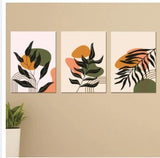 Set Of 3 Wooden Photo Tile Frames – Spiritual Wall Art Decor, 8×11 Inches