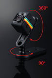 SQ10 Mini Hidden Camera With Night Vision – HD Recording, Motion Detection & Adjustable Holding Stand