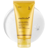 Medicube Turmeric Overnight Wrapping Peel Off Mask 75ml Korean Skincare With Collagen For Glowing Elastic Skin - Made In Korea