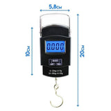 Portable Digital Kitchen Scale With 50kg Capacity And LCD Display