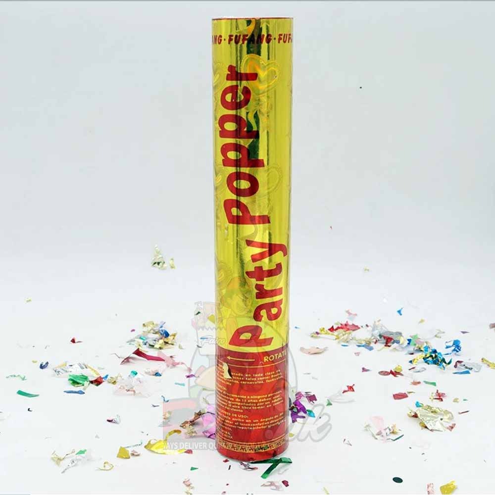 Birthday Party Popper | Rose Party Popper | 30 Cm | Perfect For Birthdays, Anniversaries & New Year Celebrations