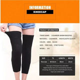 1 Pair Thermal Knee Warmers | Winter Warm Knee Protector For Men & Women | Soft, Stretchable & Comfortable Knee Support
