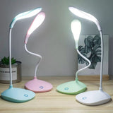 3 Levels Dimming LED Desk Lamp – Smart Touch Control Flexible Eye-Protection Study Light