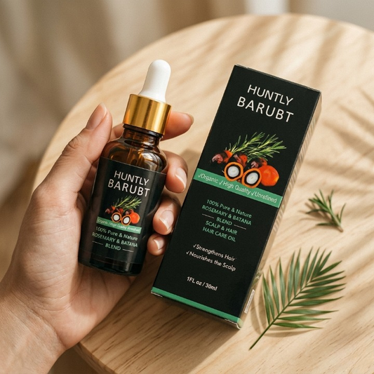 BARUBT Hair Care Essential Oil Rosemary Batana Oil Extract Improves Frizzy Strong Hair And Curls 30ml