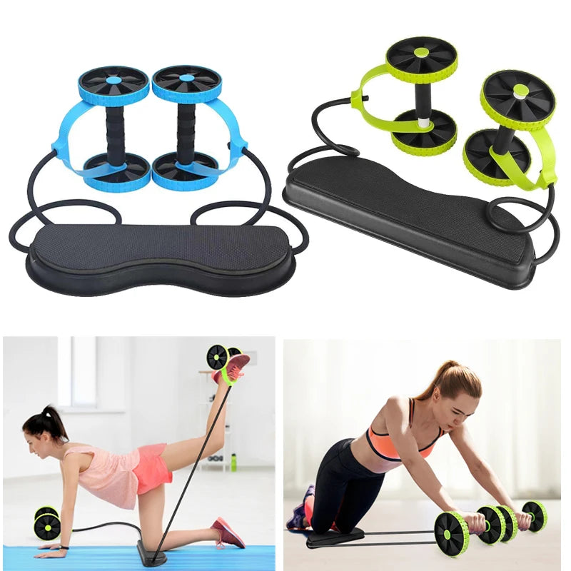 GENERIC REVOFLEX XTREME HOME GYM ABS ROLLER (Random Color)