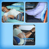 Comfy Curve Back Pain Relief Cushion Ergonomic Support For Comfortable Sitting