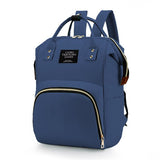 Large Capacity Mummy Bag Multi-Function Women Backpack Nursing Bag For Baby Care Unisex Travail Backpack (Random Color)