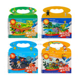 Magical Drawing Books With Pen, Water Reveal Activity Book For Kid  (random Design Books)