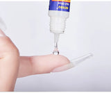 Pack Of 5 – Strong Nail Glue For Nail Art, Decorations & Artificial Nails – Quick-Drying Adhesive For Press-Ons, Nail Tips, Rhinestones & DIY Manicure