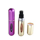 Refillable Mini Perfume Spray Bottle Spray Atomizer 5 Ml | Portable, Leak-Proof, And Stylish (Random Color)