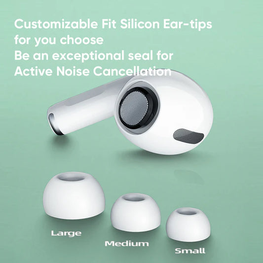 3.1 JOYROOM TWS Active Noise Cancelling ANC Earbuds With Premium Case - White Earbuds Joyroom