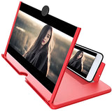 F3 Mobile Screen Magnifier | Magnify The Mobile Screen For Large Display - 8 Inch (Random Color )