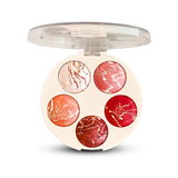 5-In-1 MSYAHO Professional Makeup Palette – 3D Highlighter, Blusher, Contour, Bronzer & Illuminator All-In-One Kit