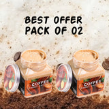 Pack Of 02 | WOKALI Coffee Sherbet Body Scrub 350ml-WKL692 - Exfoliating & Hydrating Coffee Scrub