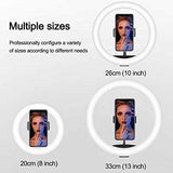 26Cm MJ26 10.2 RGB Led Soft Ring Light | Soft Ring Light With Lighting And Smart Phone Holder
