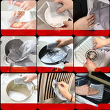 Combo Pack 2 In 1 Dumpling Maker + Dishwashing Rug | Best Samosa Maker & Metal Wire Dish Washing Rugs For Kitchen (Random Color)