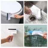 Foam Wiper For Window| Glass Cleaning Brush / Squeegee Rubber Window Wiper Cleaner(Random Color )