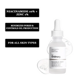 The Ordinary Niacinamide Serum 10% + Zinc 1% Supersize Serum [Buy 1 Get 1 Free] | Best Quality Serum 30ML