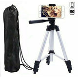 Professional Tripod Camera And Mobile Stand With Cover Adjustable Aluminium Lightweight Camera Stand Tripod