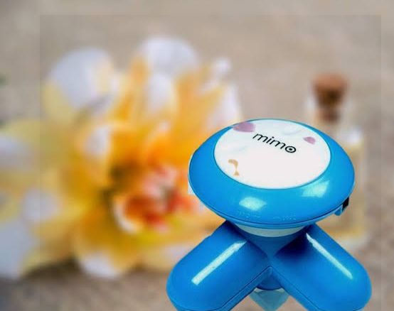 Mini Mimo Massager With Box (Cell Operate And Direct USB Power Both Options) - Without Cell | Random Color