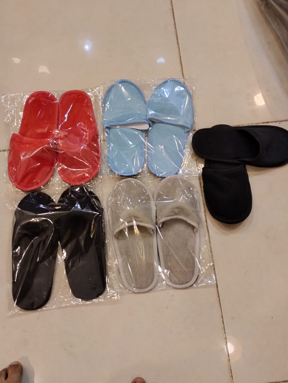 Winter Carpet Slipper Free Size ( Random Color )