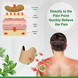 New Knee Plaster Sticker Wormwood Extract Knee Joint Ache Fast Pain Relieving Paster Knee Rheumatoid Arthritis Body Patches( 10 Patches)
