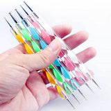 5pcs Dotting Pen Tool Nail Art Dot Doting Tool Set Manicure Painting Kit Design