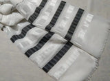 Lawn Khadi Border Scarf