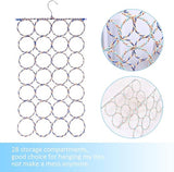 28 Holes Scarf Hanger  / Tie Hanger / Belt Hanger Organizer
